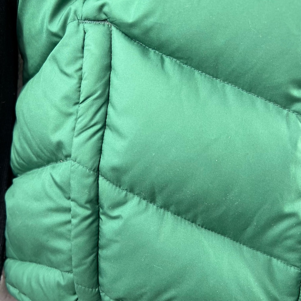 Columbia Reversible Down Puffer Vest, Green & Lime, Sz. L Cozy Warm Outdoor Cold - Picture 2 of 10